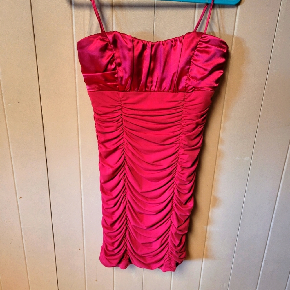 Pink prom dress